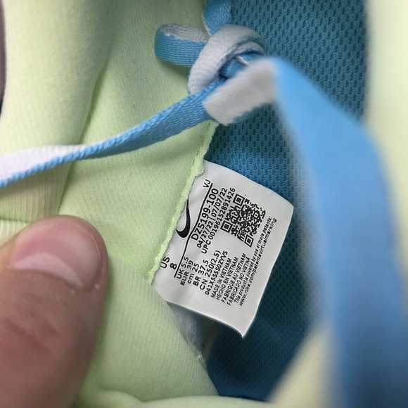 Rare Nike Women's Air Max Dawn 'Pastel' Size 8 - White/Soft Pink - Picture 7 of 12